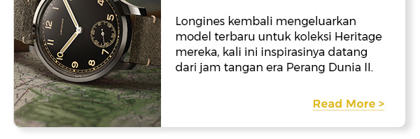 Kembalinya Jam Tangan Militer Longines dari Tahun 1938