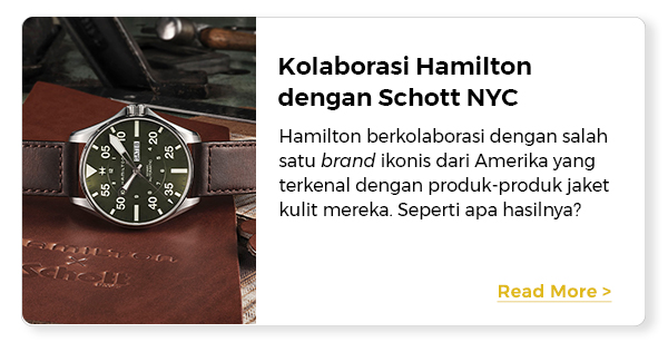 Kolaborasi Hamilton dengan Schott NYC