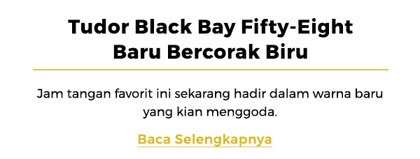 Tudor Black Bay Fifty-Eight Baru Bercorak Biru