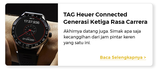 TAG Heuer Connected Generasi Ketiga Rasa Carrera