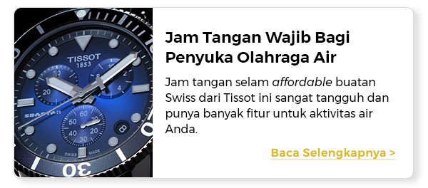 Jam Tangan Wajib Bagi Penyuka Olahraga Air